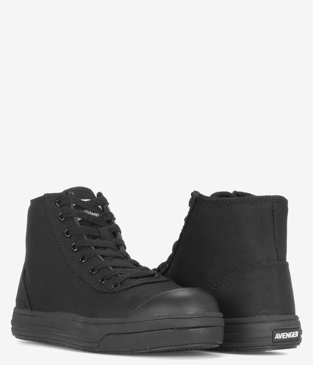 Avenger Blade High Top Alloy Safety Toe Work Shoe - Black