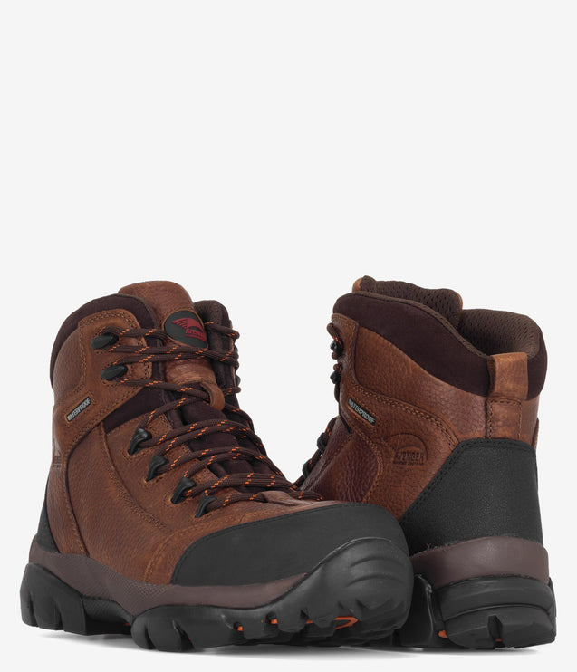 Avenger 6" Composite Safety Toe Waterproof Boot - Brown