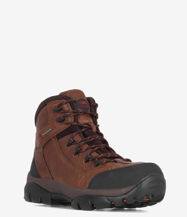 Avenger 6" Composite Safety Toe Waterproof Boot - Brown