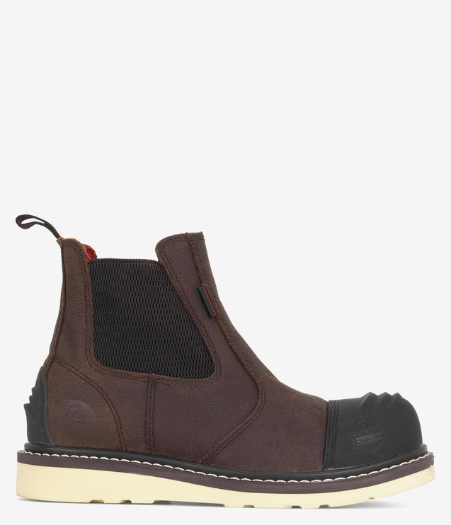 Avenger 6" Wedge Romeo Carbon Safety Toe Boot - Brown