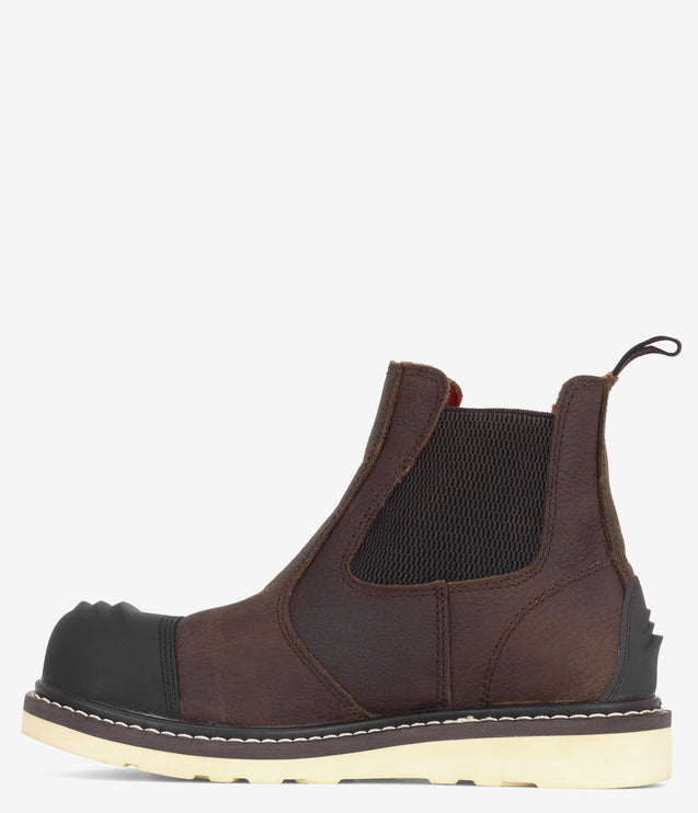 Avenger 6" Wedge Romeo Carbon Safety Toe Boot - Brown