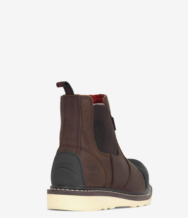 Avenger 6" Wedge Romeo Carbon Safety Toe Boot - Brown