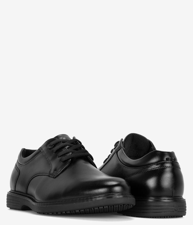 Nunn Bush Wade Work Plain Toe Oxford - Black