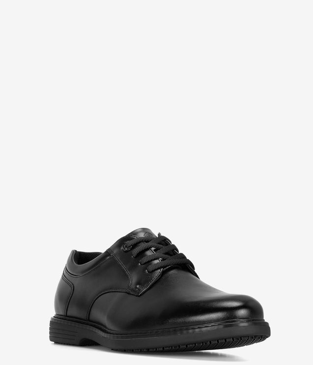 Nunn Bush Wade Work Plain Toe Oxford - Black