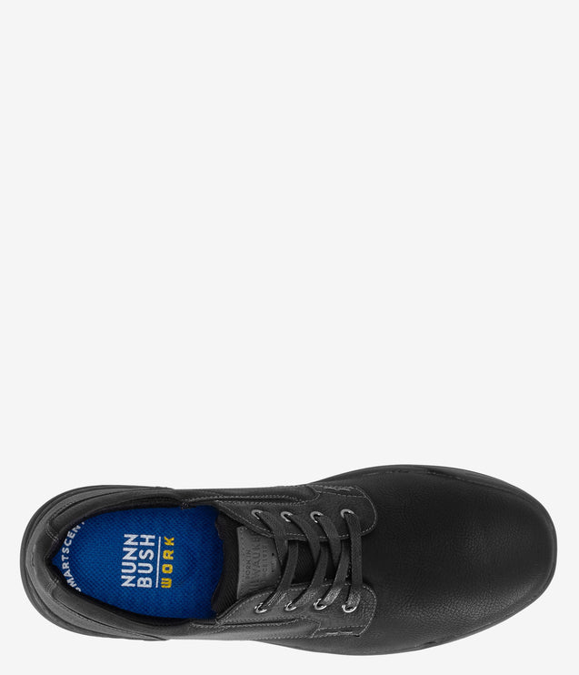 Nunn Bush Tour Work Plain Toe Oxford - Black