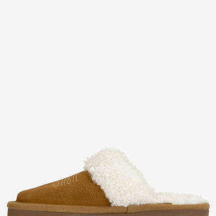 Ariat Jackie Square Toe Slippers - Chestnut