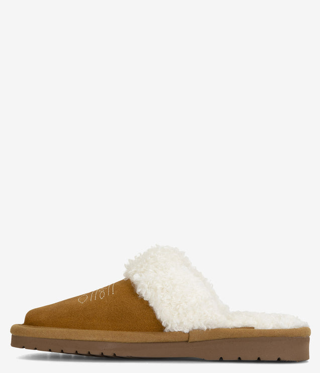 Ariat Jackie Square Toe Slippers - Chestnut