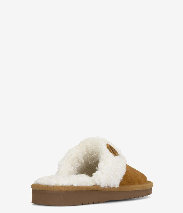 Ariat Jackie Square Toe Slippers - Chestnut