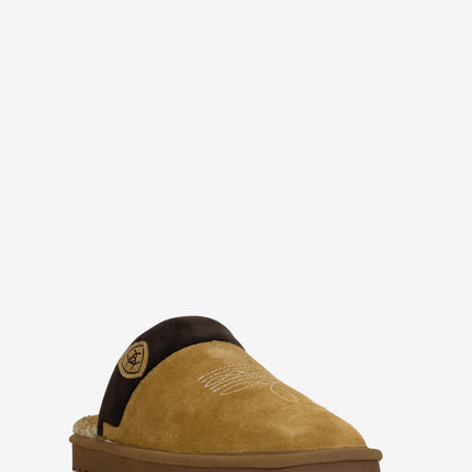 Ariat Silversmith Square Toe Slippers - Chestnut