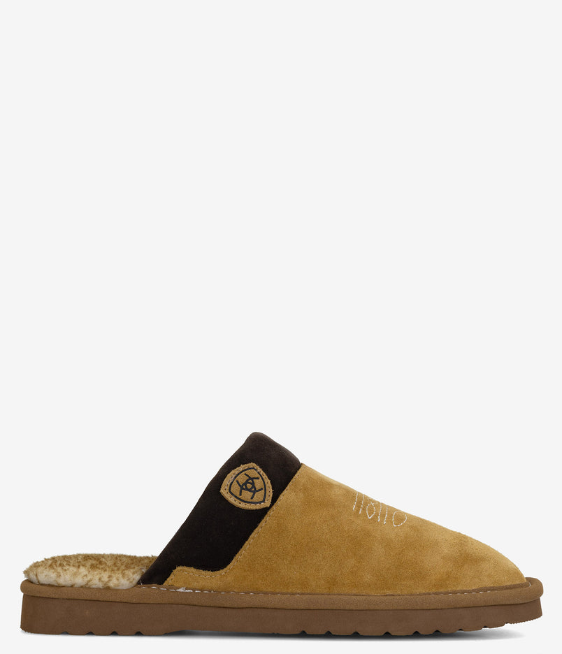 Ariat Silversmith Square Toe Slippers - Chestnut