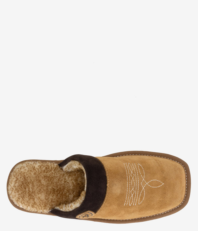 Ariat Silversmith Square Toe Slippers - Chestnut