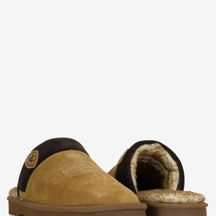 Ariat Silversmith Square Toe Slippers - Chestnut