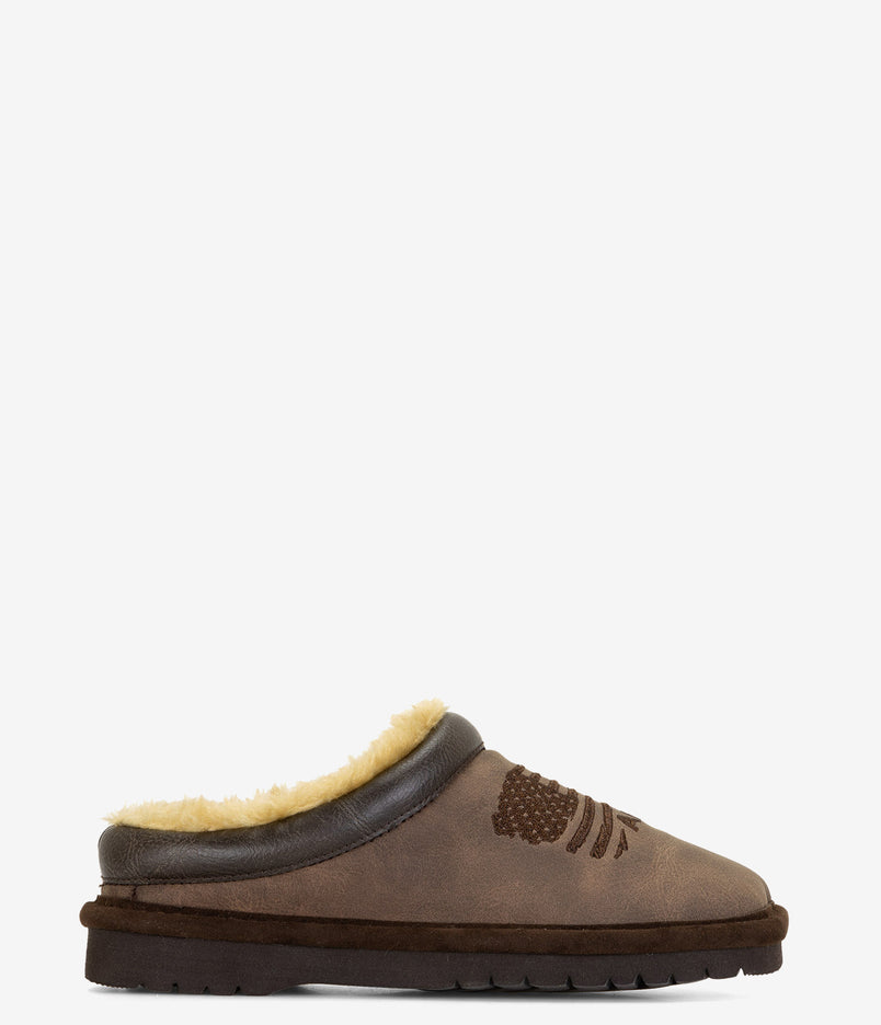 Ariat Kids Patriot Square Toe Slipper - Dusty Brown