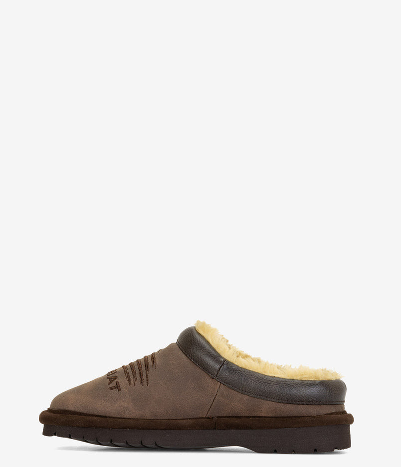 Ariat Kids Patriot Square Toe Slipper - Dusty Brown