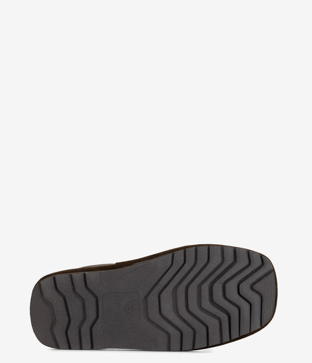 Ariat Kids Patriot Square Toe Slipper - Dusty Brown