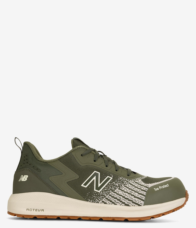 New Balance Speedware Composite Toe PR Work Shoe - Olive White