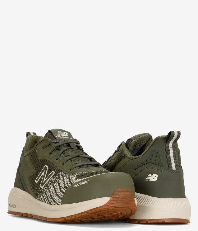 New Balance Speedware Composite Toe PR Work Shoe - Olive White