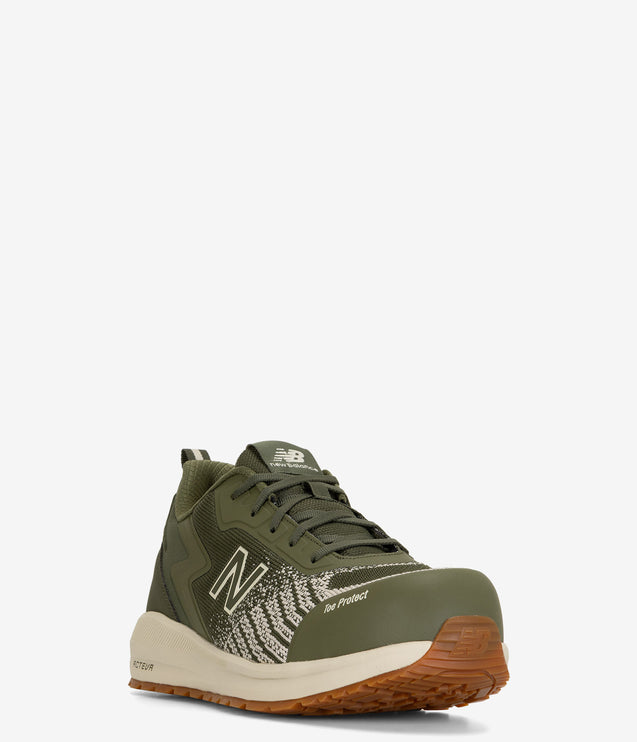 New Balance Speedware Composite Toe PR Work Shoe - Olive White