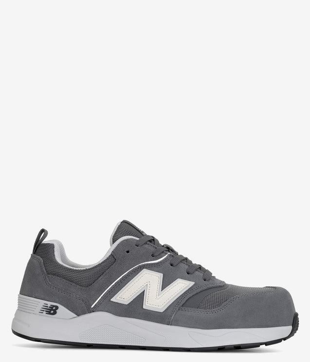 New Balance Elite Lite Composite Safety Toe Sneaker - Grey White
