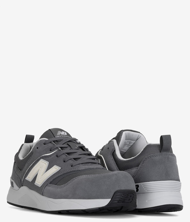 New Balance Elite Lite Composite Safety Toe Sneaker - Grey White
