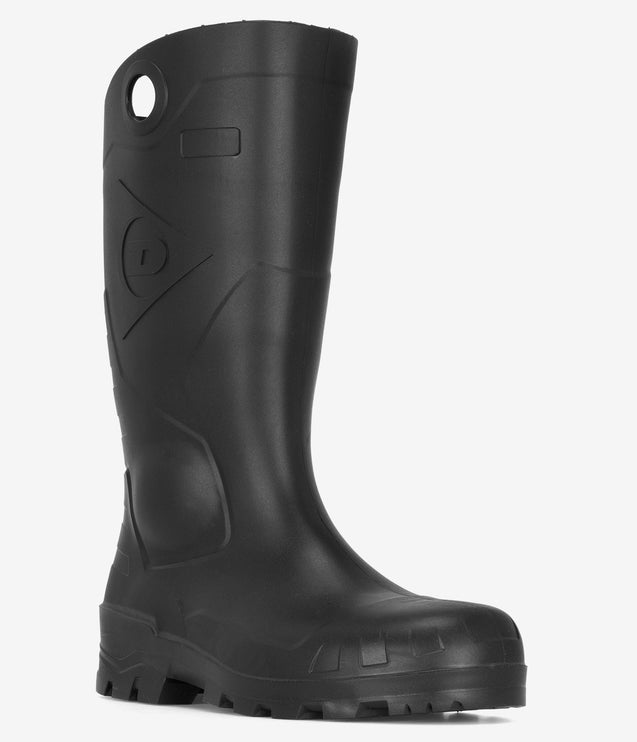 Dunlop Chesapeake 14" Waterproof Wellington Boot - Black