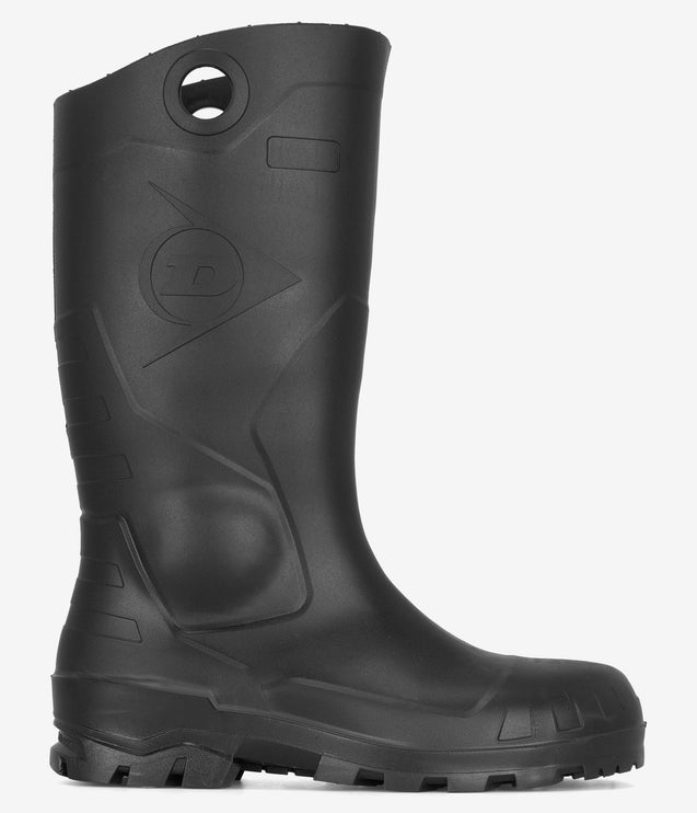 Dunlop Chesapeake 14" Waterproof Wellington Boot - Black