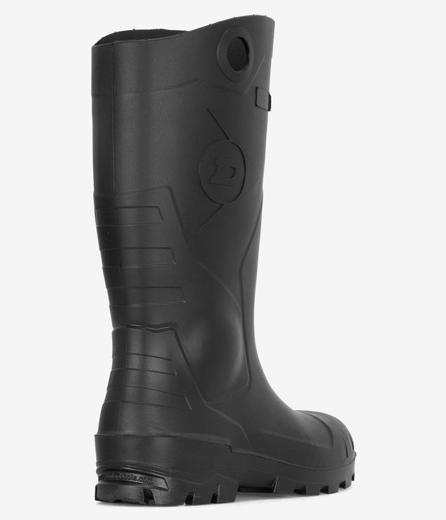 Dunlop Chesapeake 14" Waterproof Wellington Boot - Black