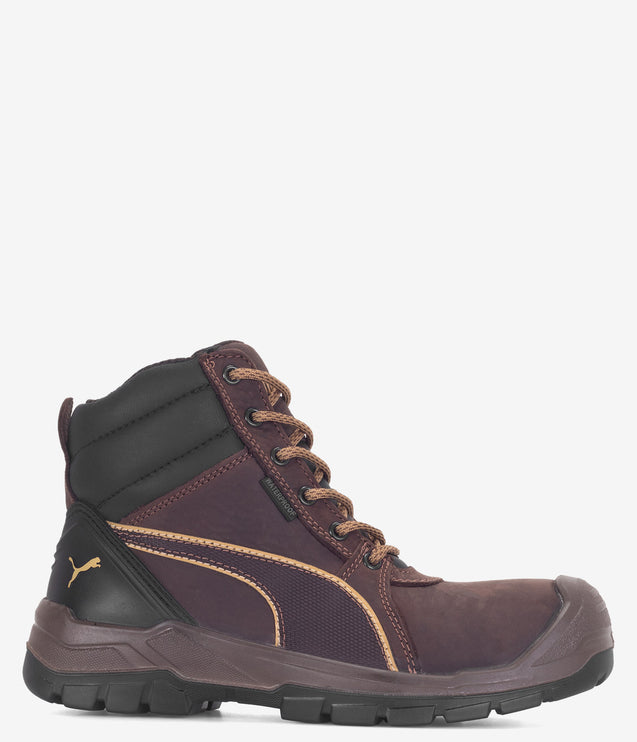 Puma Safety Tornado CTX Waterproof Safety Toe Work Boot - Brown