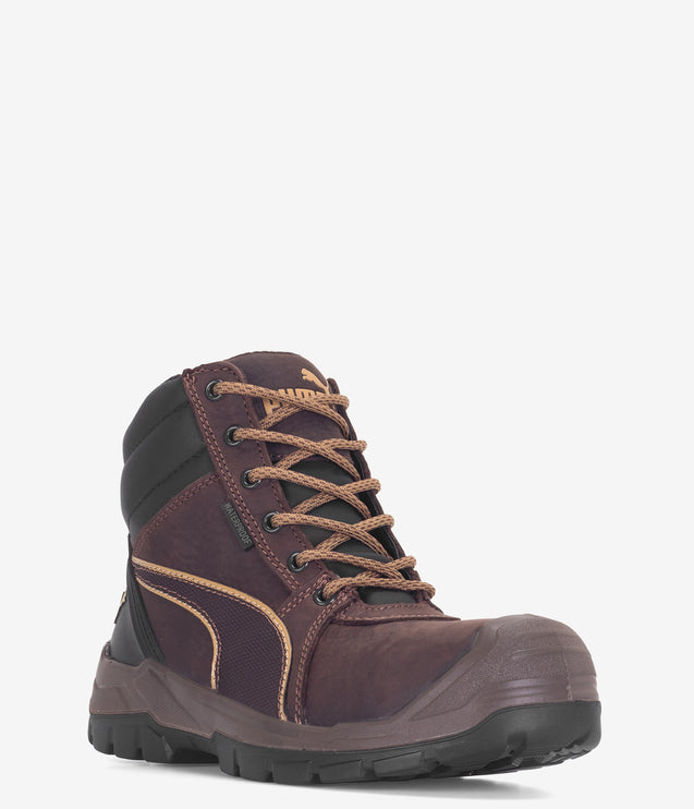 Puma Safety Tornado CTX Waterproof Safety Toe Work Boot - Brown