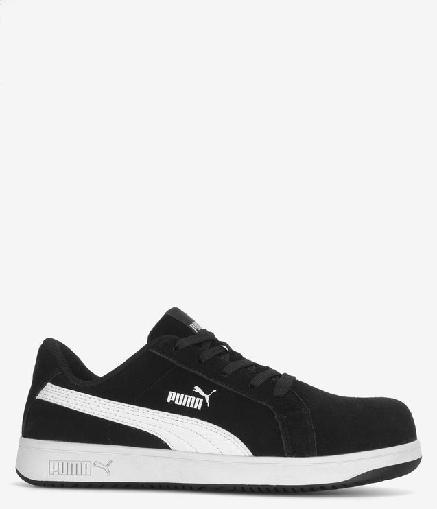 PUMA Safety Iconic Suede Low Composite Toe Shoe - Black