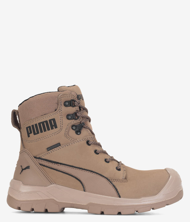 PUMA Safety Conquest CTX Waterproof Composite Safety Toe Boot - Stone