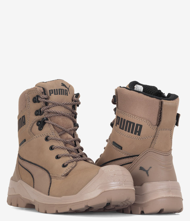 PUMA Safety Conquest CTX Waterproof Composite Safety Toe Boot - Stone
