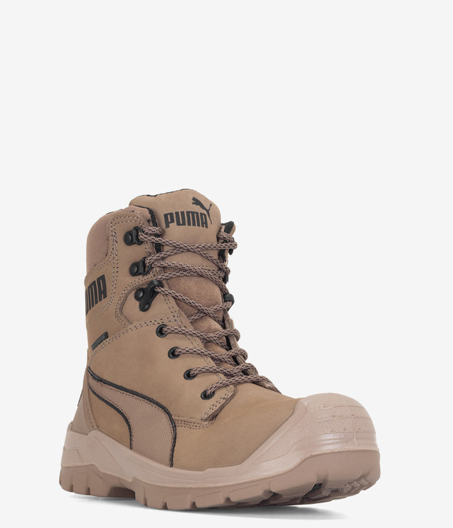 PUMA Safety Conquest CTX Waterproof Composite Safety Toe Boot - Stone