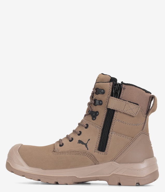 PUMA Safety Conquest CTX Waterproof Composite Safety Toe Boot - Stone