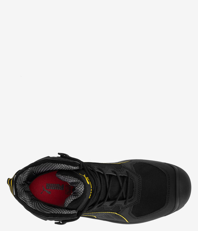 Puma Safety Rock HD Composite Toe Mid Waterproof Boot - Black
