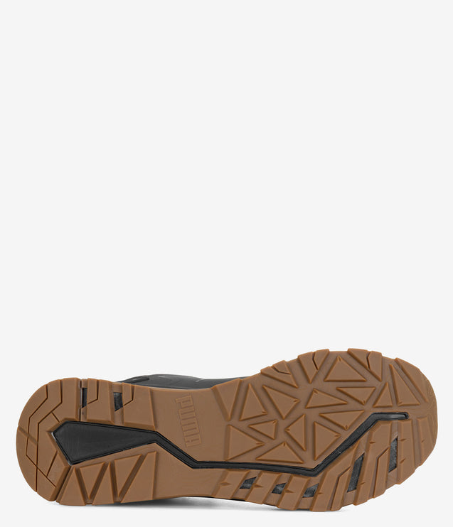 PUMA Safety Fusion Mid Composite Toe Waterproof Work Shoe - Anthracite/Gum