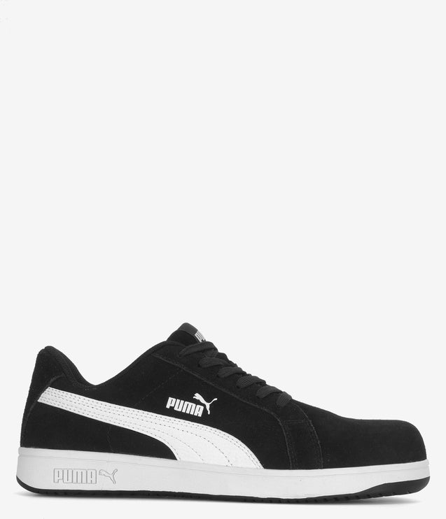 PUMA Safety Iconic Suede Low Composite Toe Shoe - Black