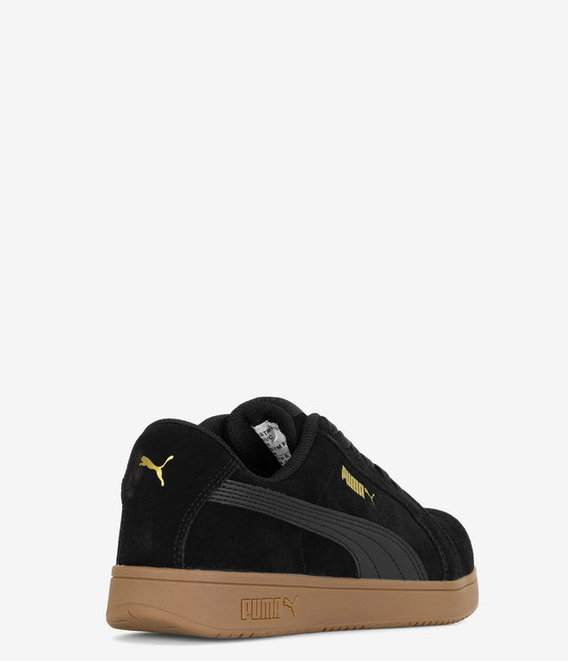 PUMA Safety Iconic Suede Low Composite Toe Shoe - Black/Gum