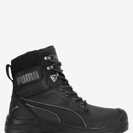 Puma Safety Conquest Waterproof Soft Toe Work Boot - Black