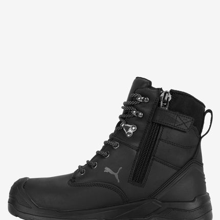 Puma Safety Conquest Waterproof Soft Toe Work Boot - Black