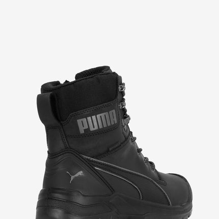Puma Safety Conquest Waterproof Soft Toe Work Boot - Black