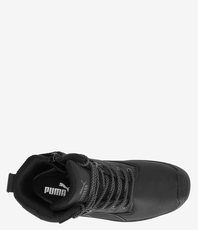 Puma Safety Conquest Waterproof Soft Toe Work Boot - Black