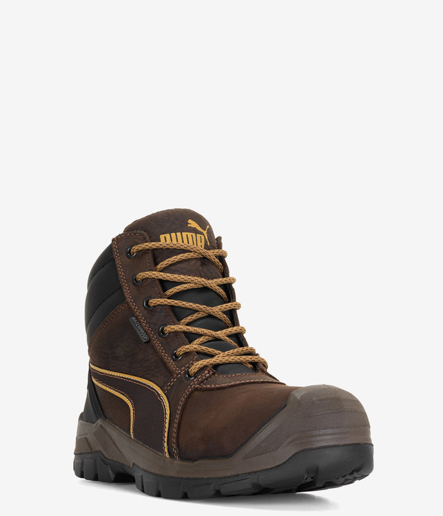 Puma Safety Tornado CTX Waterproof Work Boot - Brown