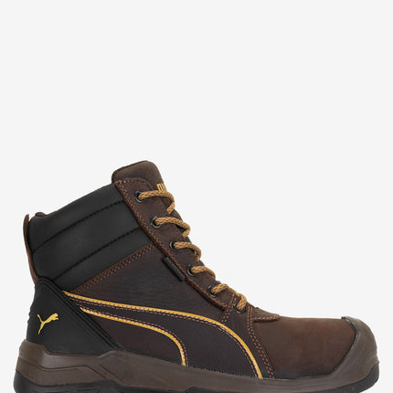 Puma Safety Tornado CTX Waterproof Work Boot - Brown