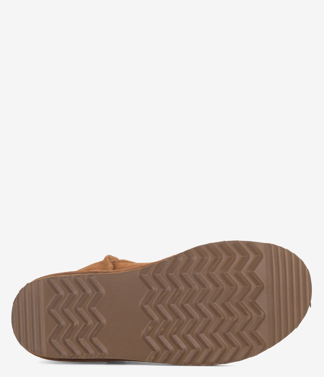 Burleigh Short Sheepskin Boot - Chestnut