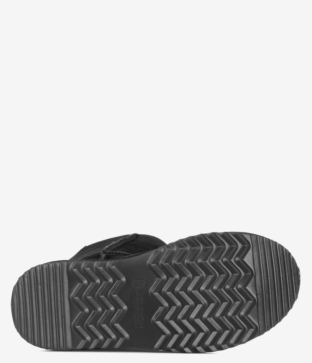 Burleigh Tall Sheepskin Boot - Black