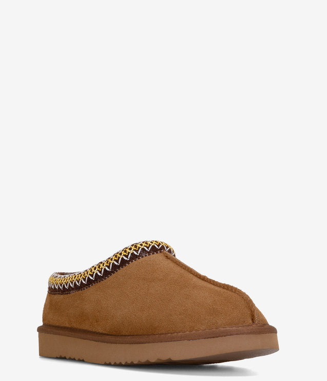 Burleigh Braid Slipper - Chestnut