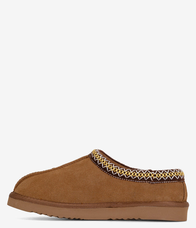Burleigh Braid Slipper - Chestnut