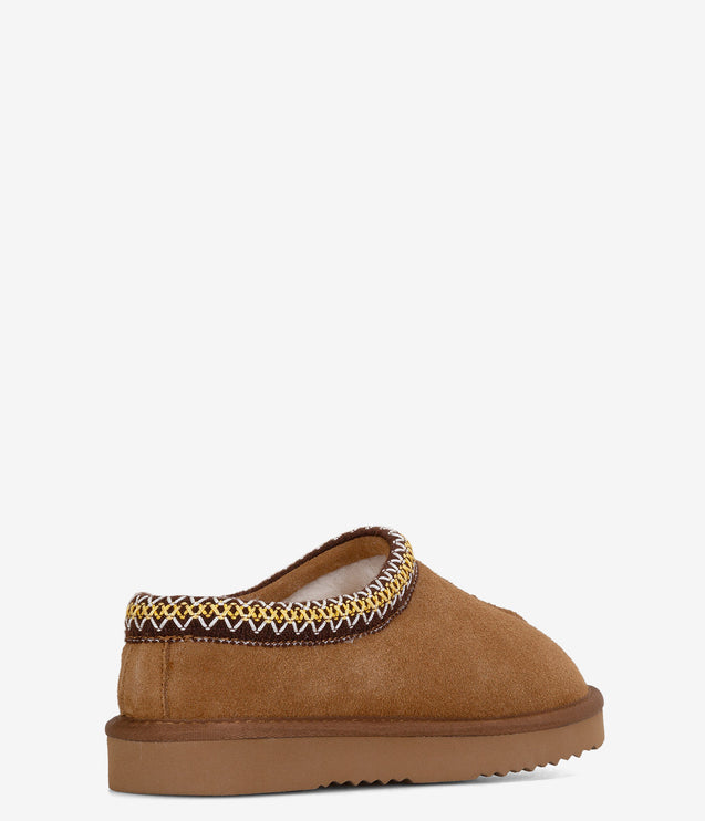 Burleigh Braid Slipper - Chestnut