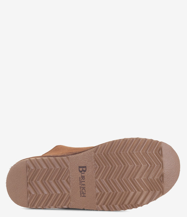 Burleigh Moc Toe Lace Chukka Boot - Chestnut